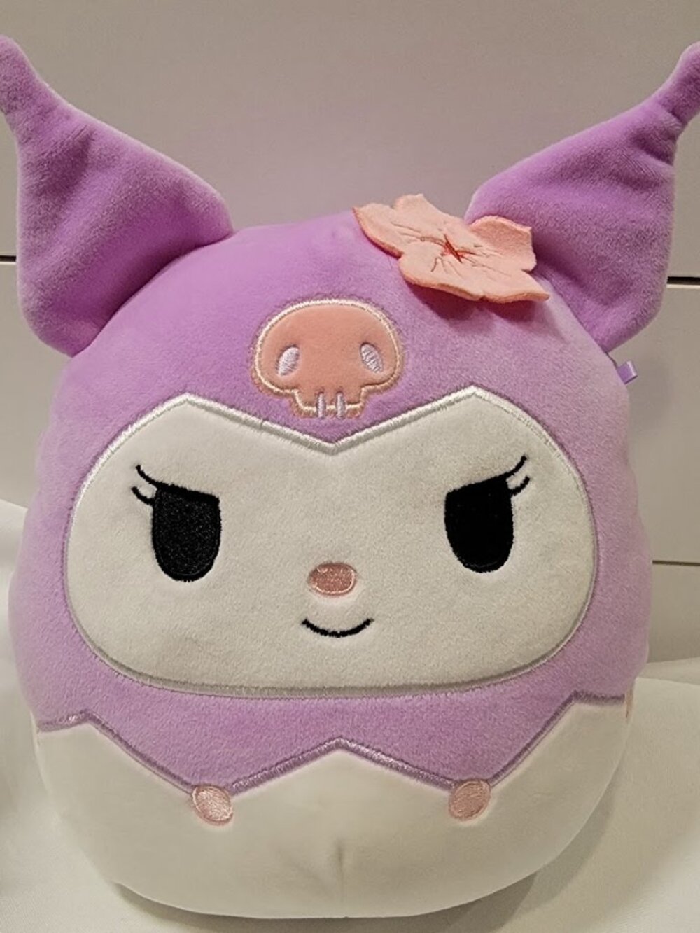 Kuromi Squishmallow Purple Flower Sanrio 2023 Plush